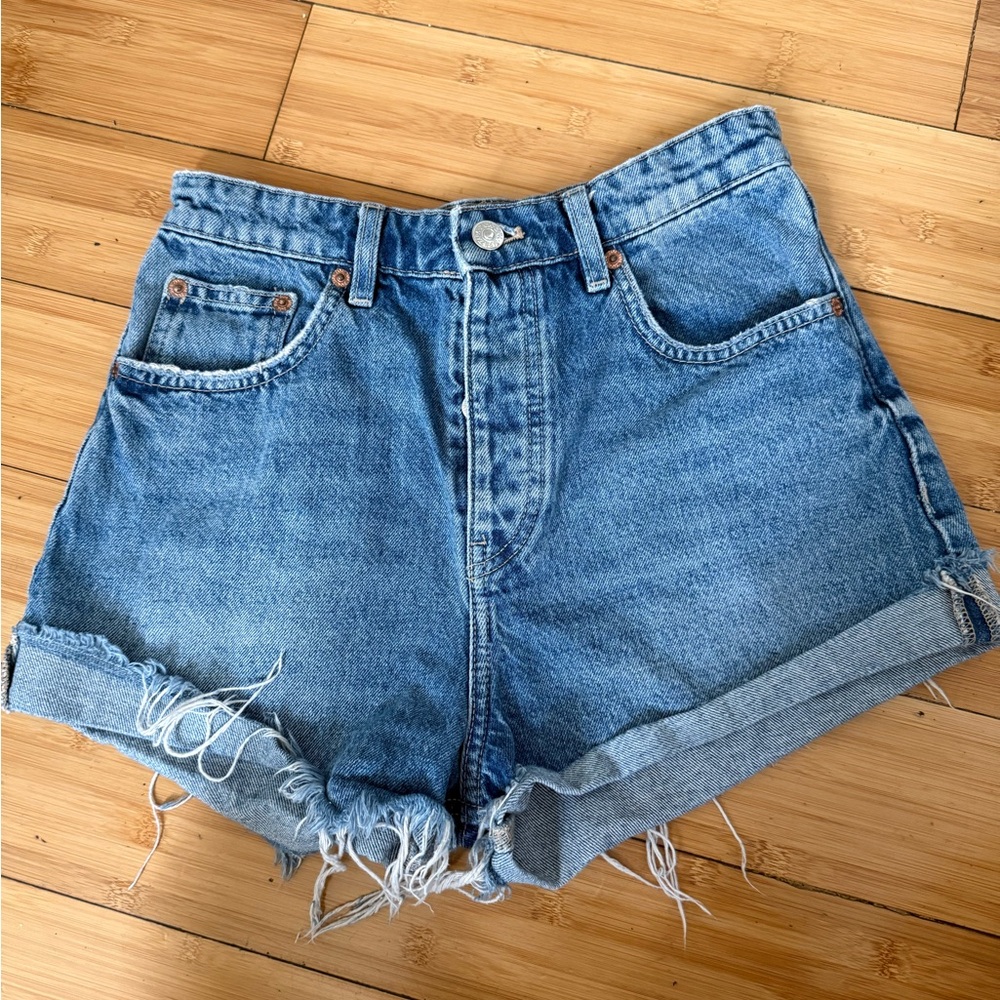 Zara Blue Jean Shorts